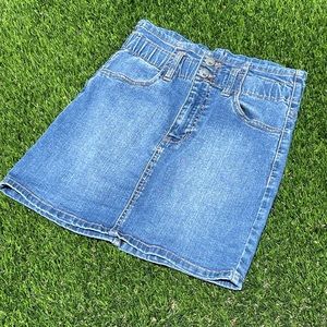 RSQ Denim Mini Skirt, size 0